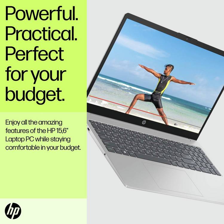 HP 15.6 laptop Intel Core i5, imported from the UK