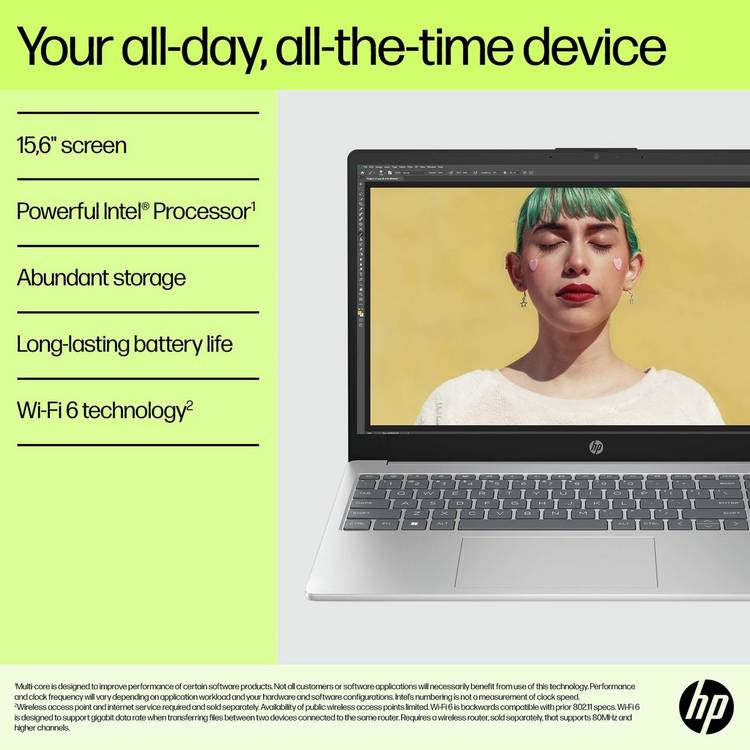 HP 15.6 laptop Intel Core i5, imported from the UK