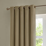 Furn velvet blackout curtains mocha 117x137cm, imported from the UK