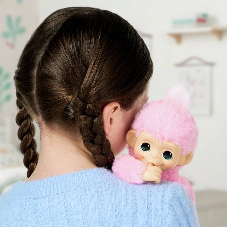 Little Live Pets Luna Lemon baby monkey interactive toy, UK version