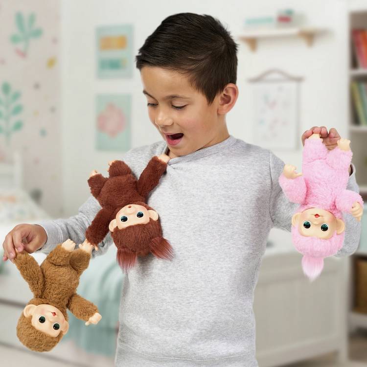 Little Live Pets Luna Lemon baby monkey interactive toy, UK version