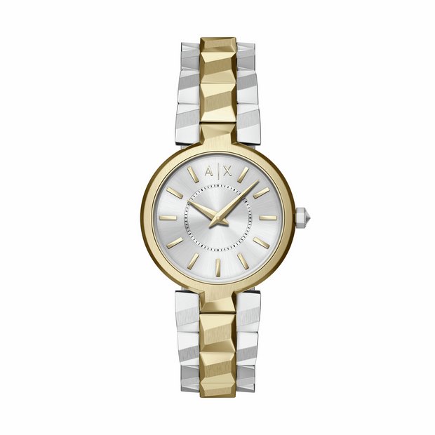Armani Exchange two-tone bracelet watch AX4406 - British product