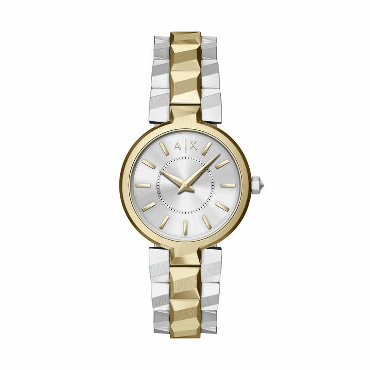 Armani Exchange two-tone bracelet watch AX4406 - British product
