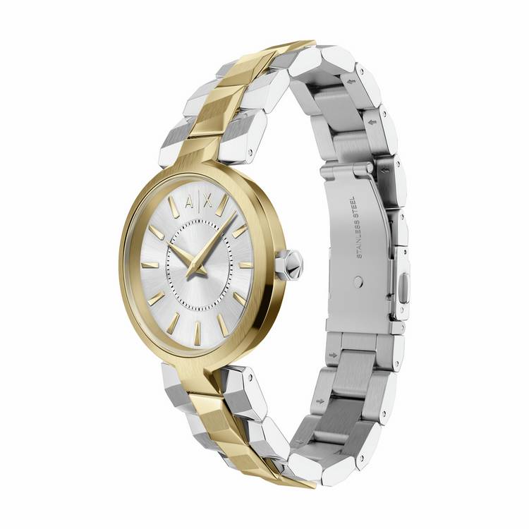 Armani Exchange two-tone bracelet watch AX4406 - British product