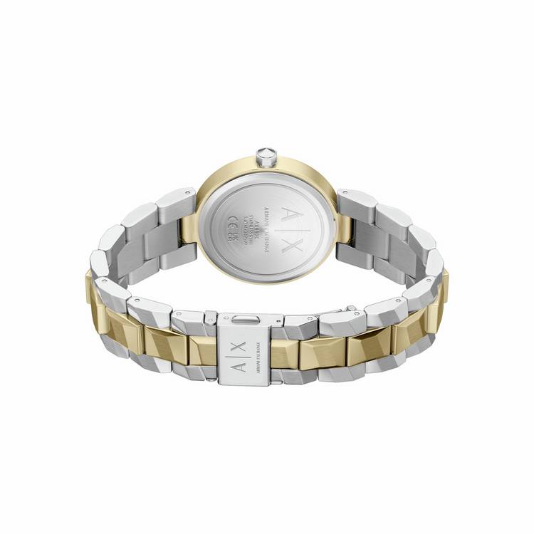 Armani Exchange two-tone bracelet watch AX4406 - British product