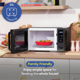 Russell Hobbs 900W standard microwave grey 23L, UK version