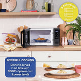 Russell Hobbs 900W standard microwave grey 23L, UK version
