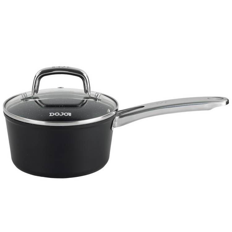 Dojo Hero Neverstick+ 16cm aluminium saucepan - British product