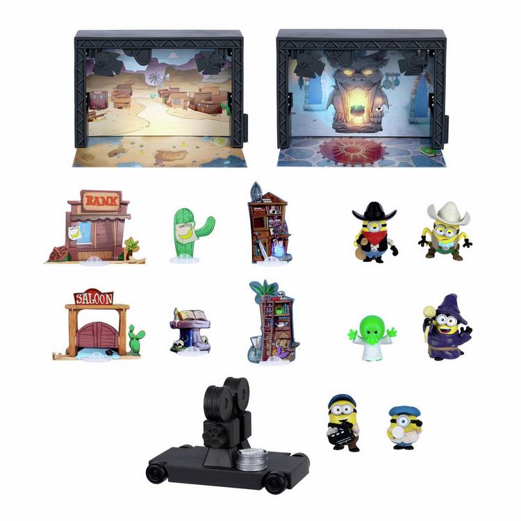 Illumination Minions & Monsters Backlot Studio Figures Set (British brand)