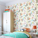 Ohpopsi Kooka Koala Pumpkin Multicolour Wallpaper