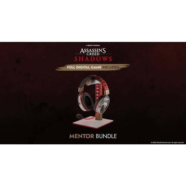 Lexip Assassin's Creed Shadows bundle with headset and stand, imported from the UK