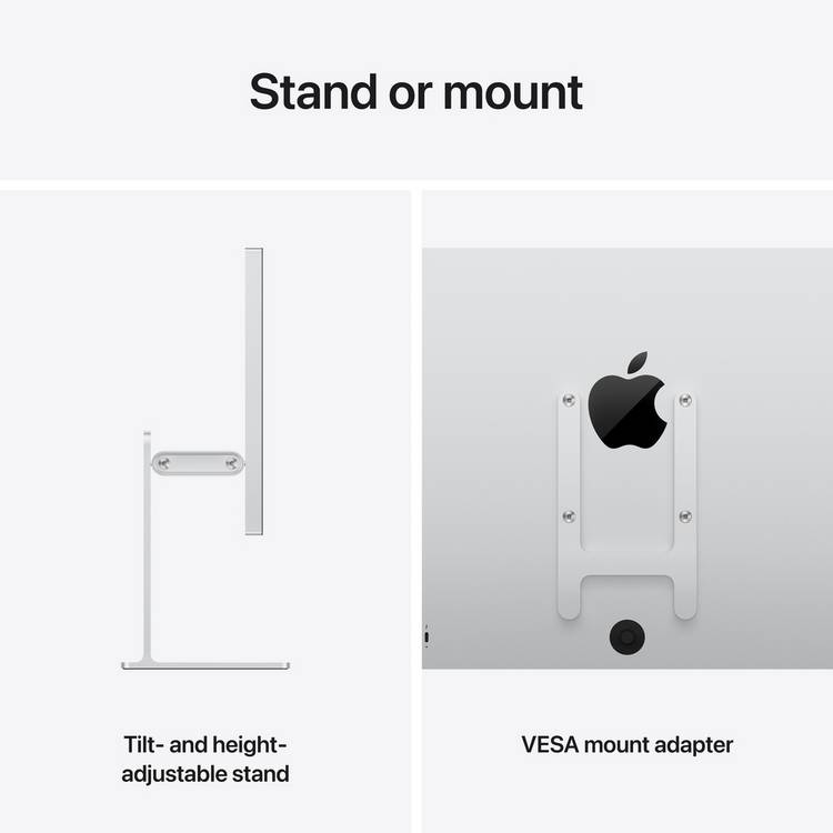 Apple Studio Display XDR nano-texture glass VESA mount - British product