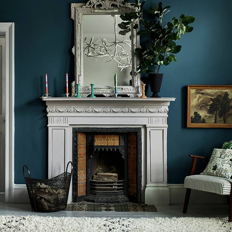 Annie Sloan wall paint Aubusson Blue 2.5L, UK version