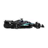 Hot Wheels F1 George Russell styled toy car, UK version