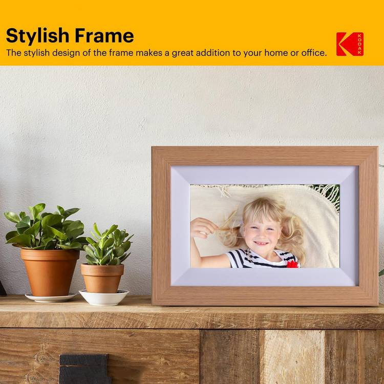 Kodak 7 inch WiFi photo frame burlywood - British product