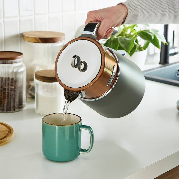 Morphy Richards Signature copper kettle 1.5L (British brand)