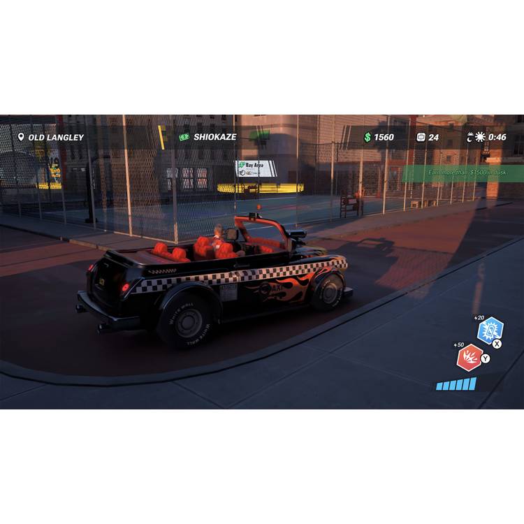 Taxi Chaos 2 PS5 game disc, imported from the UK