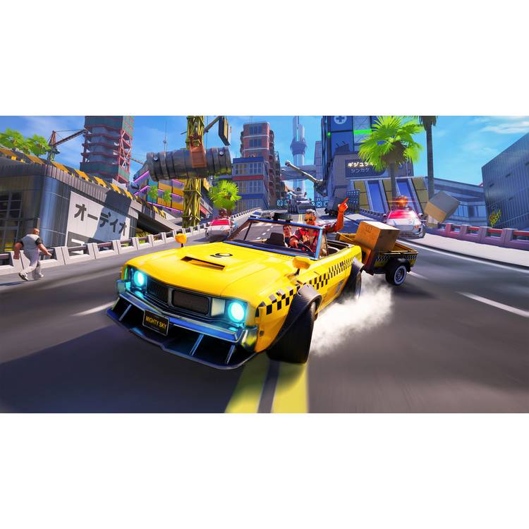 Taxi Chaos 2 Nintendo Switch game disc, UK version