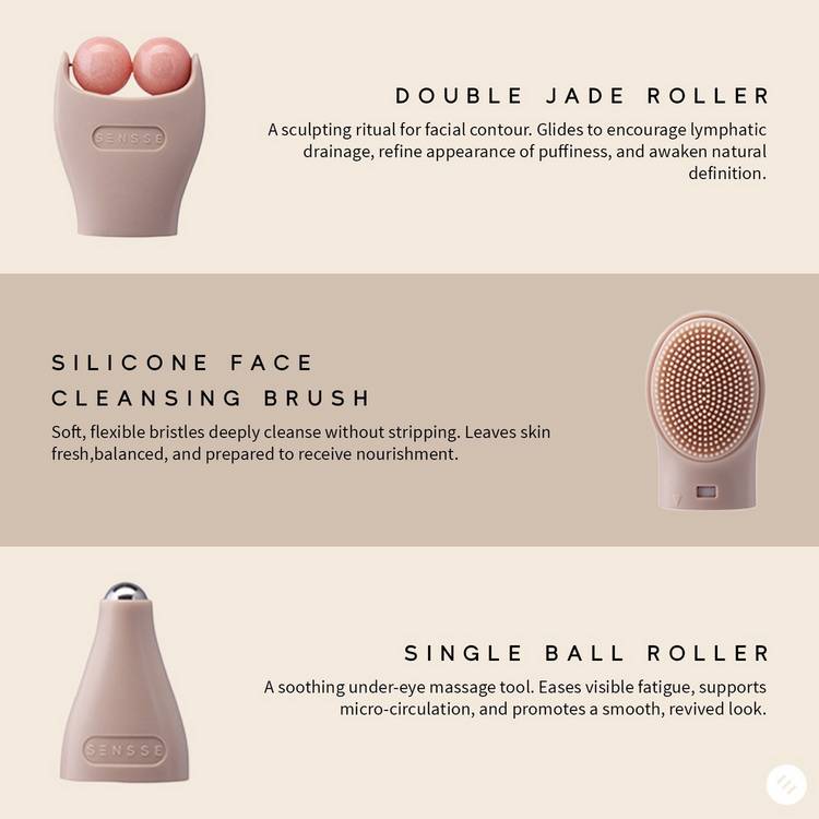 Sensse Derma10 10-in-1 skincare kit (British brand)