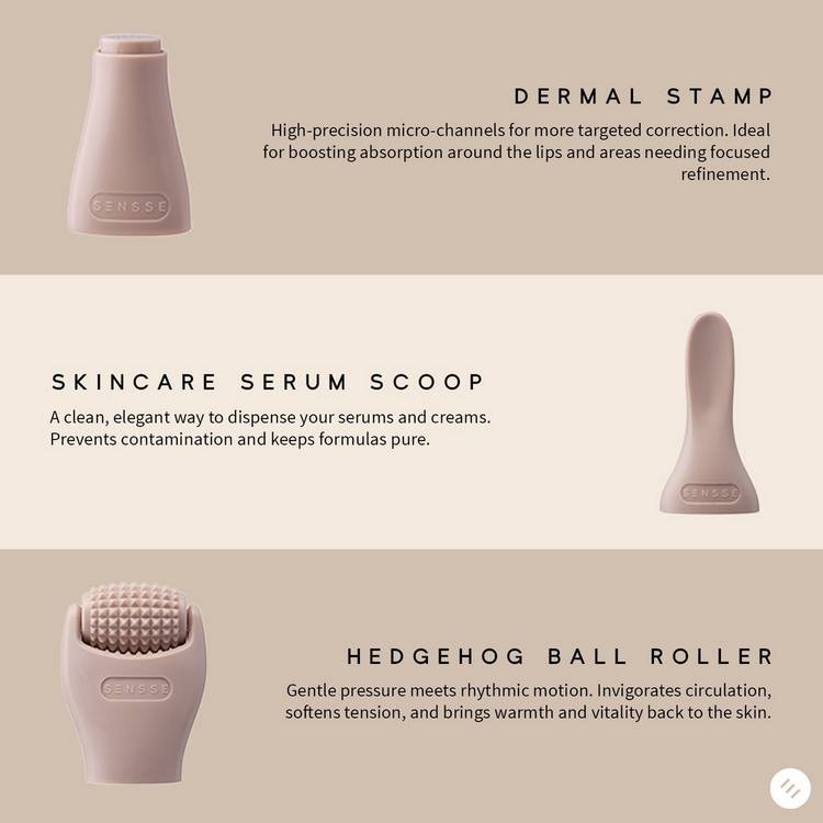Sensse Derma10 10-in-1 skincare kit (British brand)