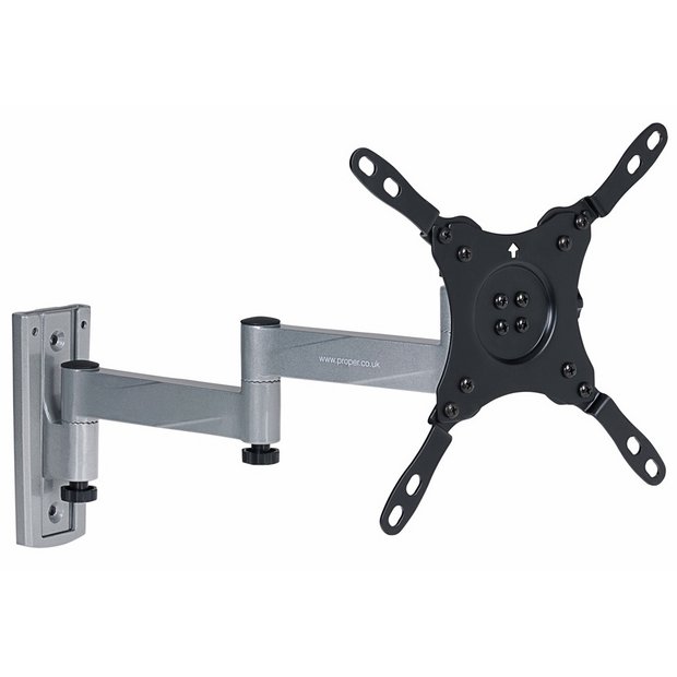 ProperAV Tilt & Swivel TV Bracket for 13-43 Inch TVs (British brand)