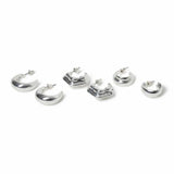 Freedom silver-tone mini hoop earrings 3pk (British brand)