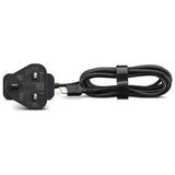 Lenovo 65W USB-C laptop and mobile charger black, imported from the UK