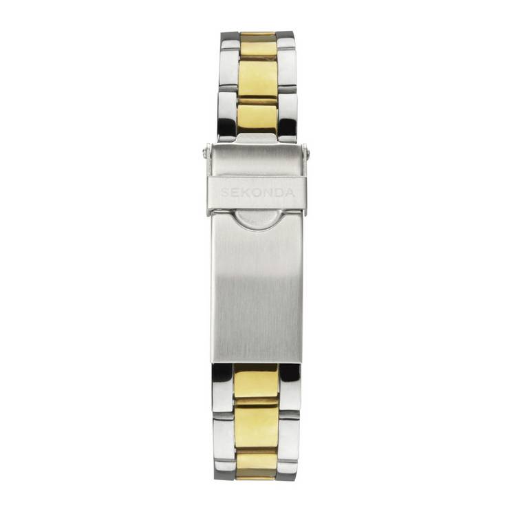Sekonda Catherine green dial watch with two-tone bracelet, UK version
