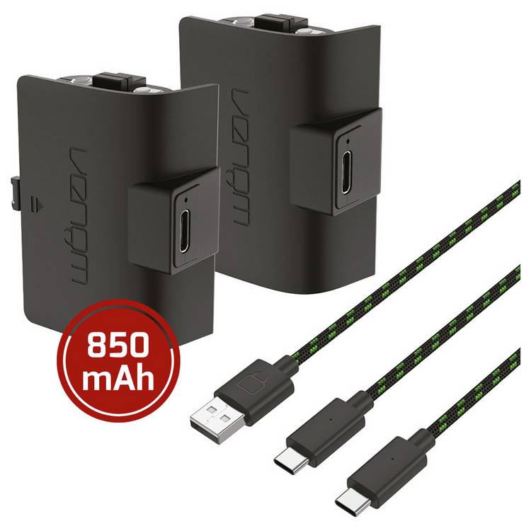 Venom twin rechargeable battery pack for Xbox Series X and One (British brand)