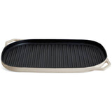 Habitat cast iron grill pan 38cm cream - British product