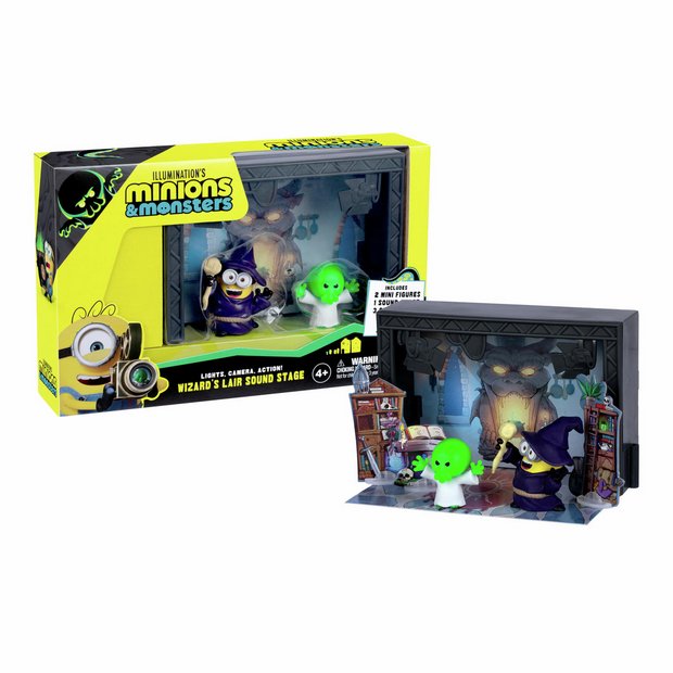Minions & Monsters Wizard's Lair Sound Stage toy set (British brand)