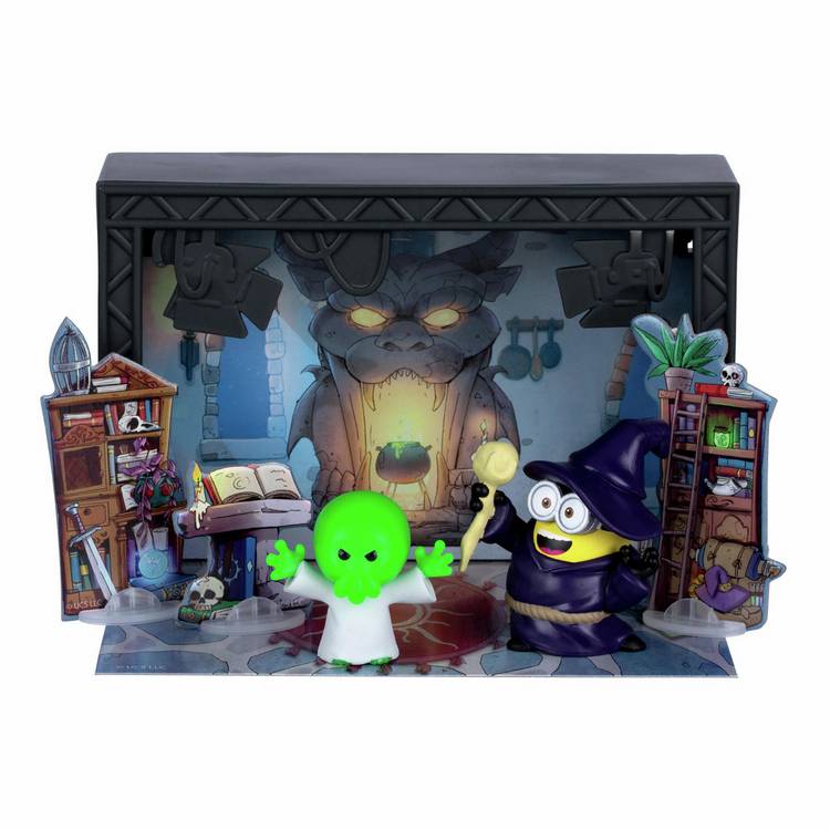 Minions & Monsters Wizard's Lair Sound Stage toy set (British brand)