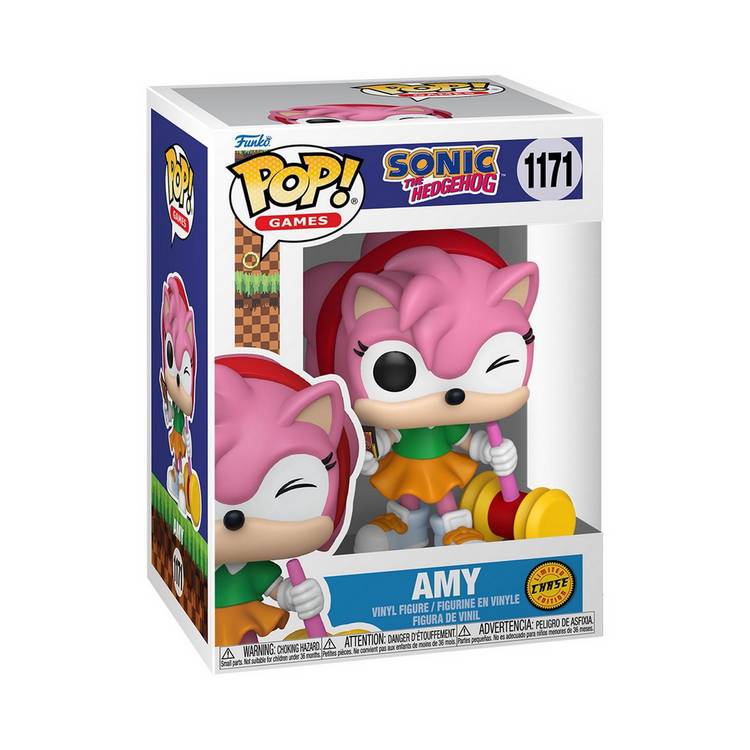 Funko POP! Amy Rose vinyl figure 4 inches, UK version