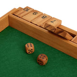 Professor Puzzle Shut The Box wooden game, UK version