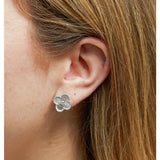 Lipsy silver plated floral clover set - British product