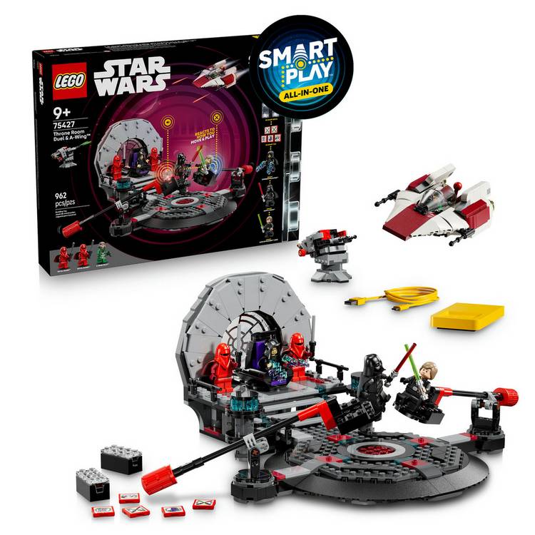 LEGO Star Wars Throne Room Duel A-Wing set 962 pieces, UK version