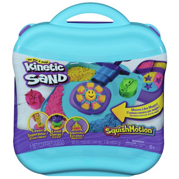 Kinetic Sand SquishMotion Set 1lb, imported from the UK
