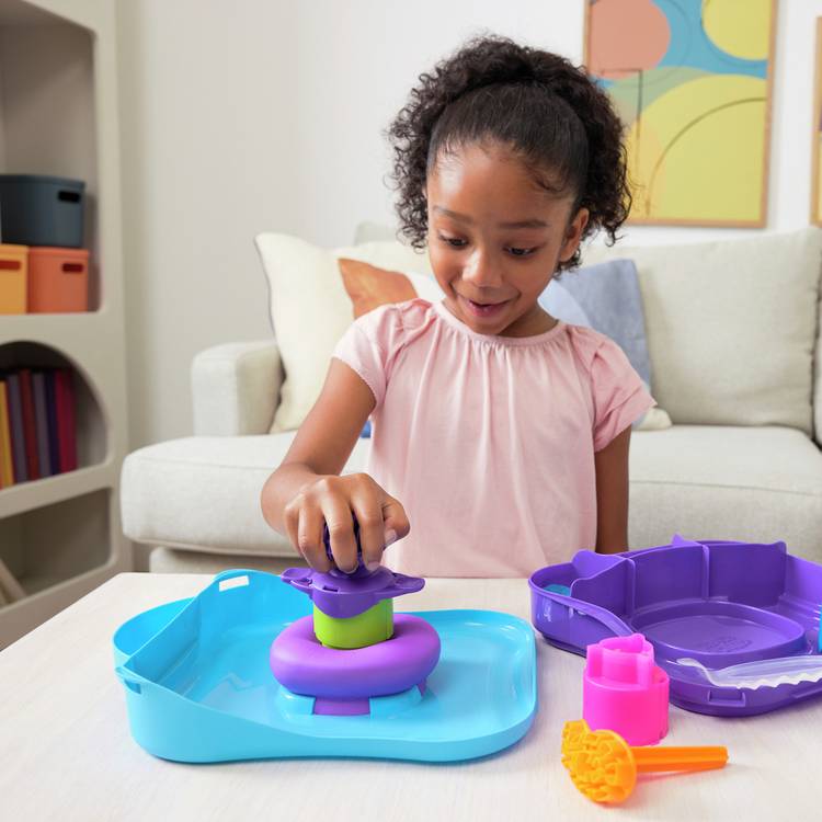 Kinetic Sand SquishMotion Set 1lb, imported from the UK