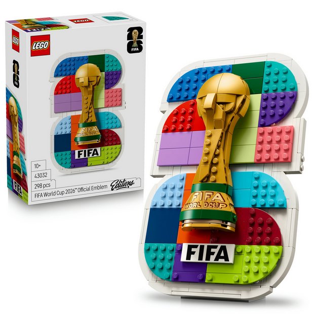 LEGO FIFA World Cup 2026 Official Emblem building set - British product