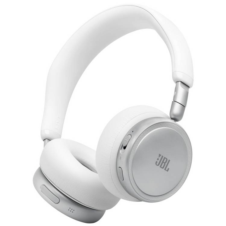 JBL Live 680NC on-ear headphones white, imported from the UK