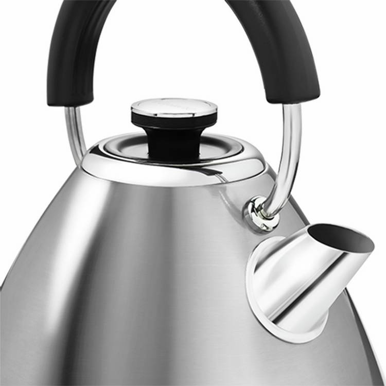 Morphy Richards Venture pyramid kettle silver, imported from the UK