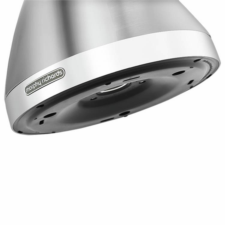 Morphy Richards Venture pyramid kettle silver, imported from the UK