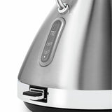 Morphy Richards Venture pyramid kettle silver, imported from the UK