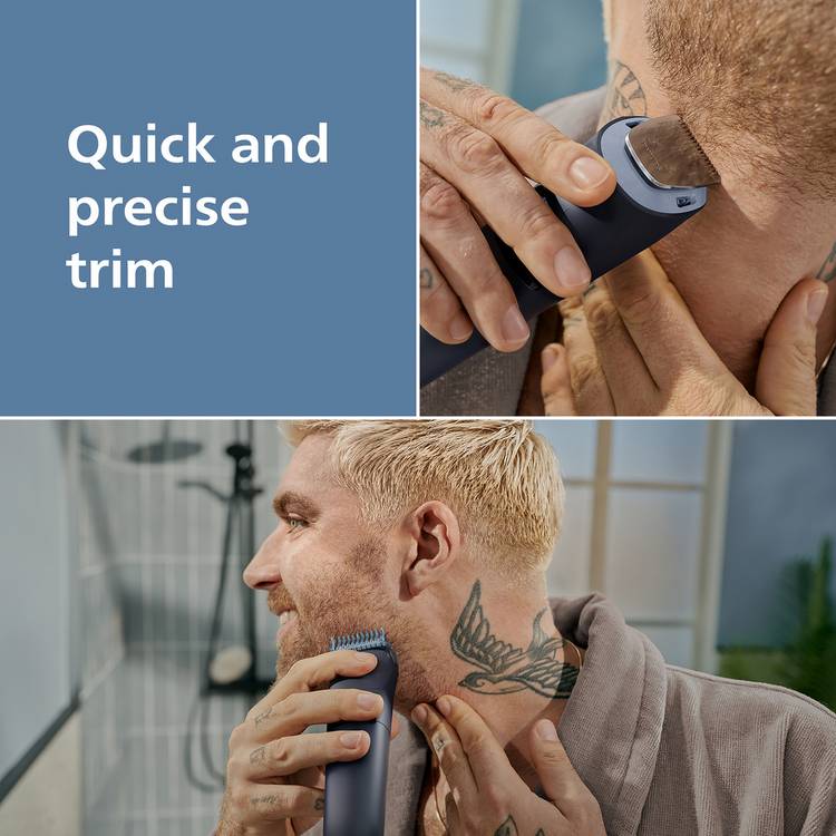 Philips Series 3000 beard trimmer with combs, imported from the UK