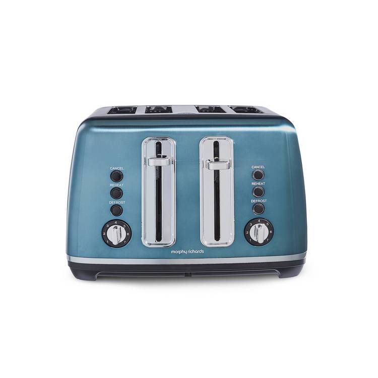 Morphy Richards 4 slice toaster blue, UK version