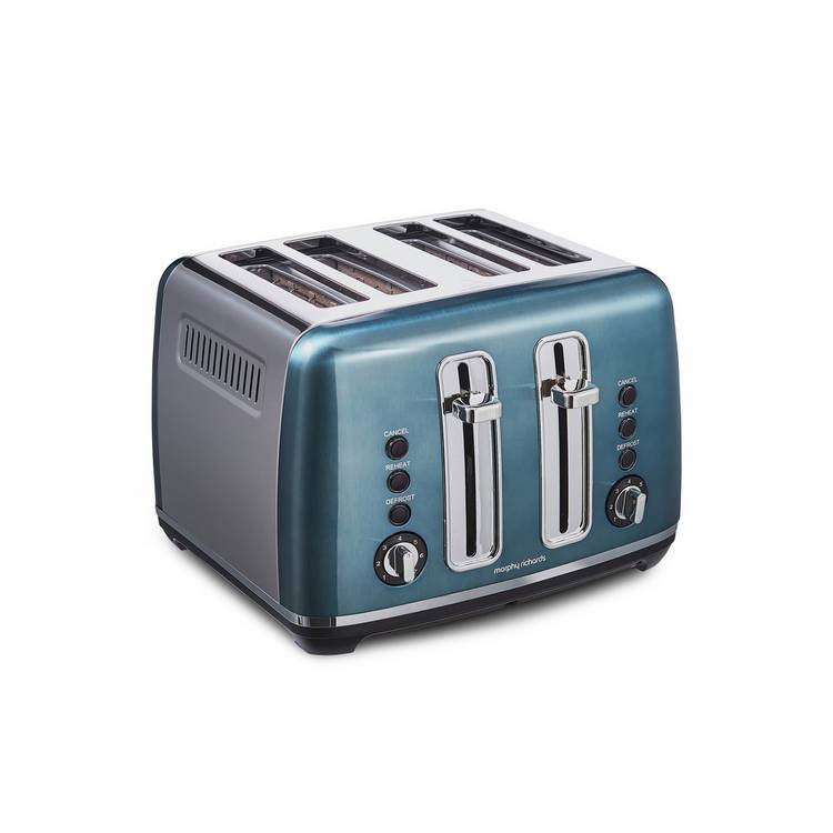 Morphy Richards 4 slice toaster blue, UK version