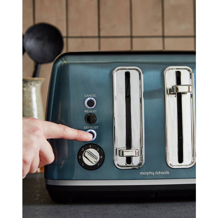 Morphy Richards 4 slice toaster blue, UK version
