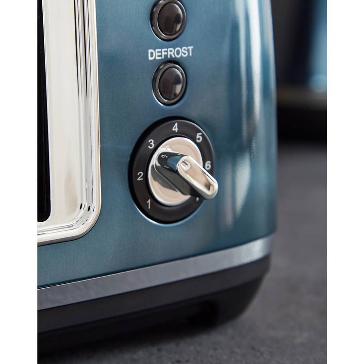 Morphy Richards 4 slice toaster blue, UK version
