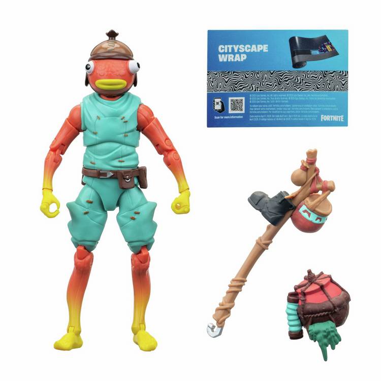 Fortnite Legendary Fishstick action figure 6 inch, UK version