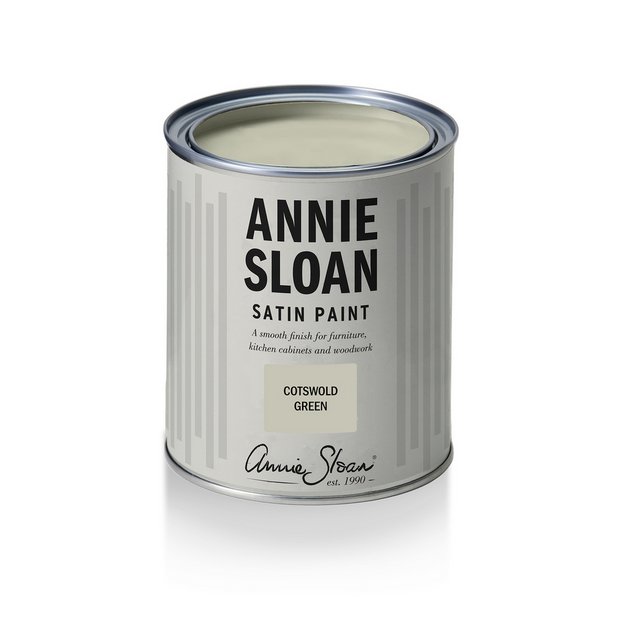 Annie Sloan satin paint Cotswold Green 750ml, UK version